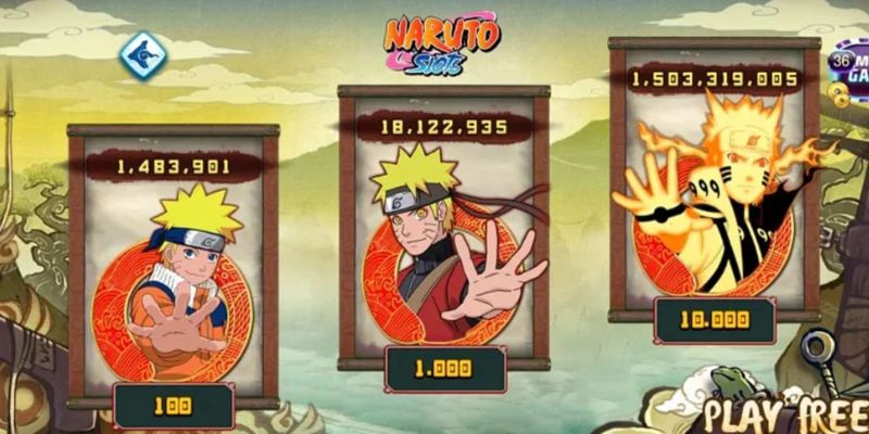 Điểm danh một số mẹo chơi Naruto Slots đơn giản